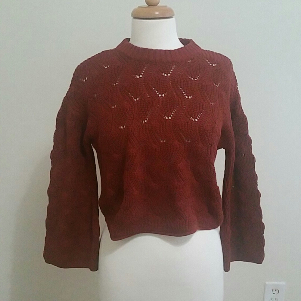 Crochet sweater